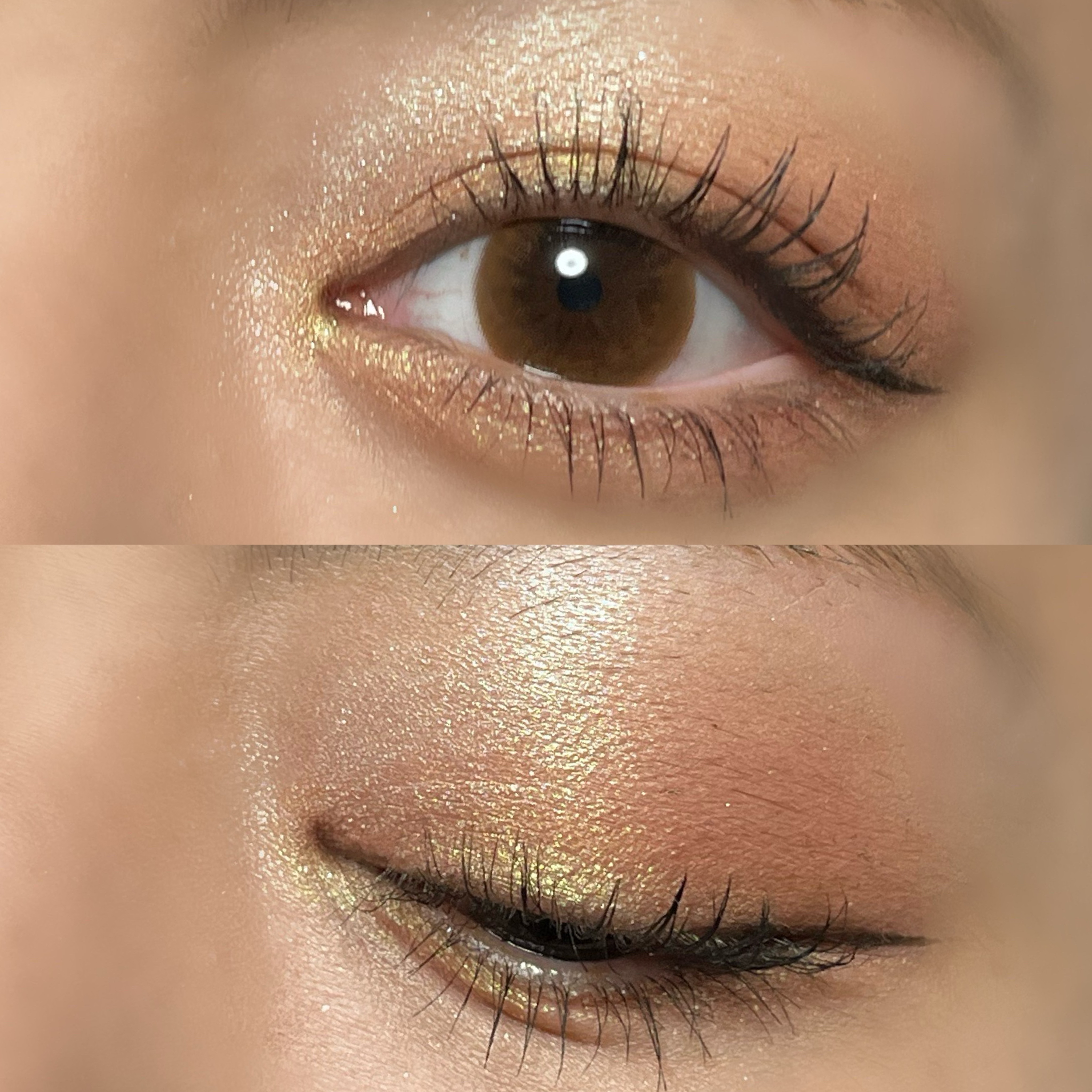 マルチカラーバリエーション トゥインクル TW04/チャコット・コスメティクス/単色アイシャドウを使ったクチコミ（3枚目）