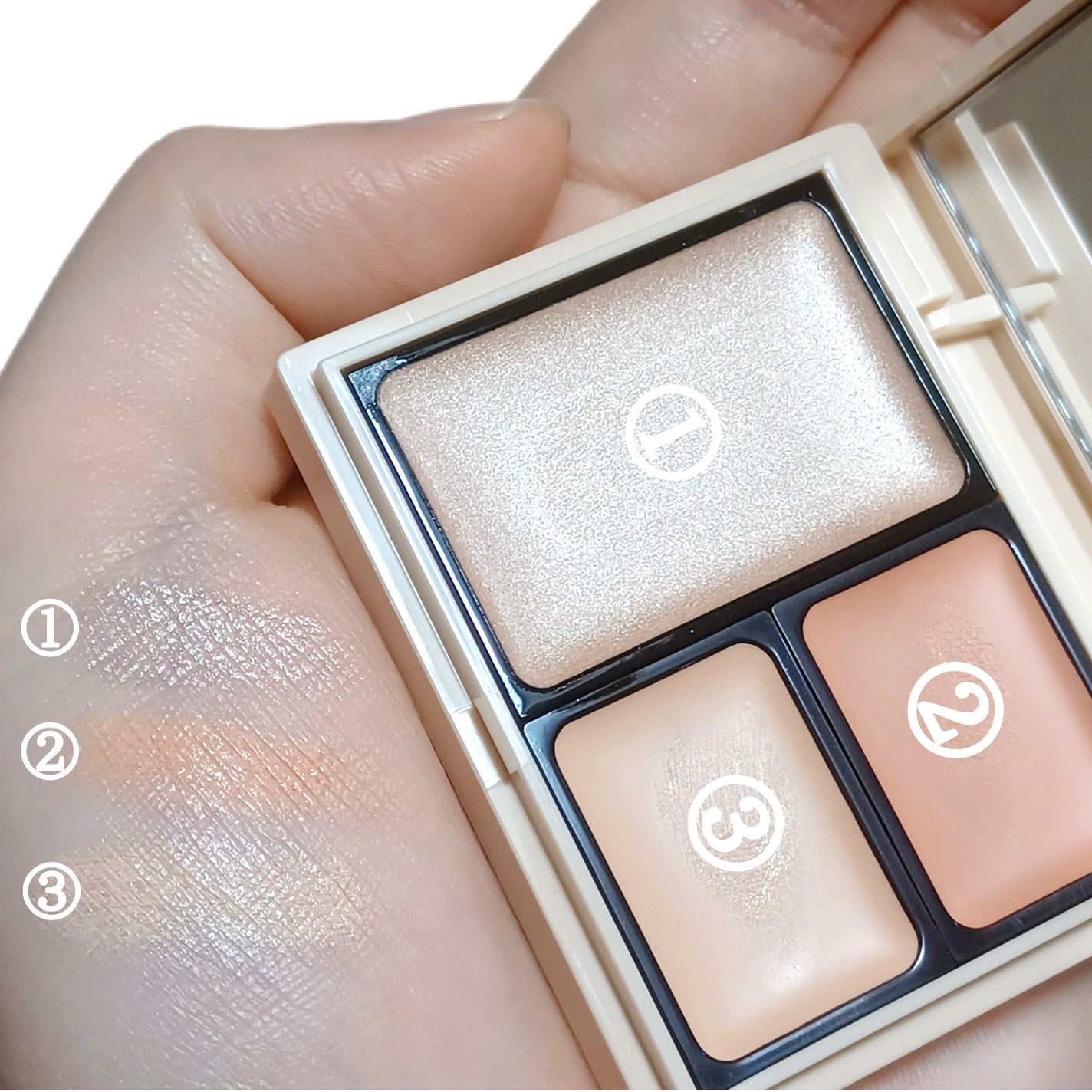 パーフェクトベースパレット/Upt/パレットコンシーラーを使ったクチコミ(4枚目)