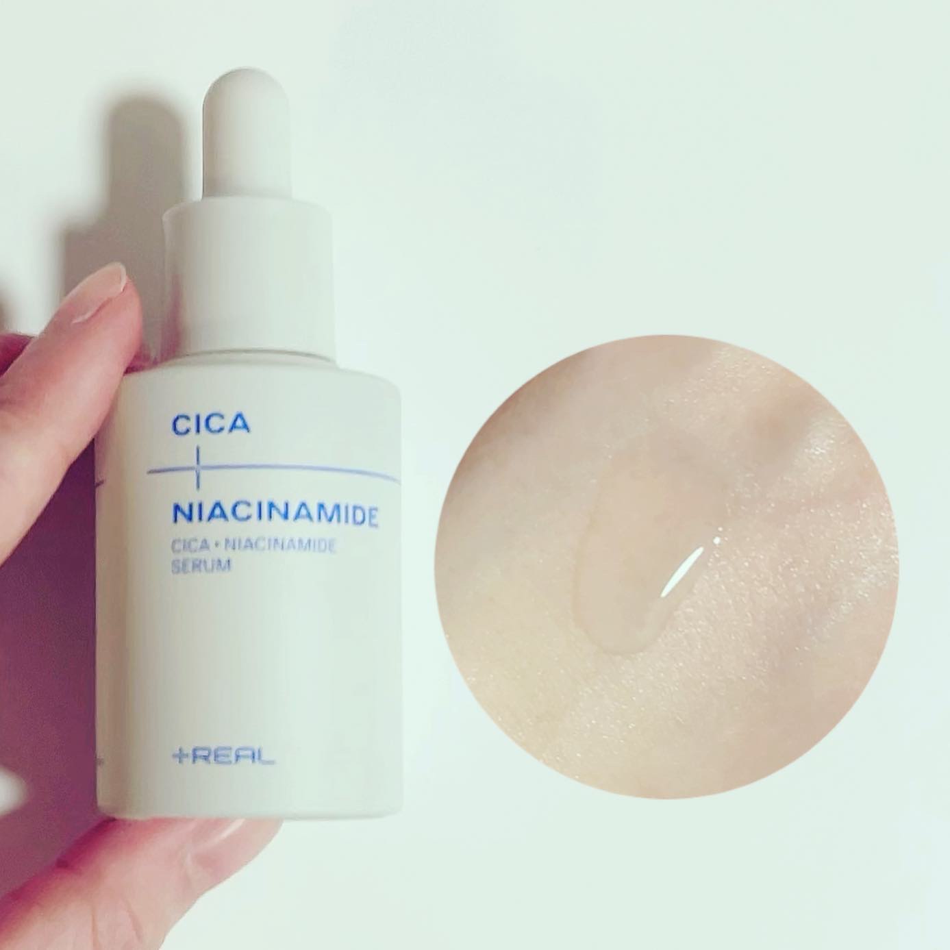 シカ+ナイアシンアミドセラム/+REAL/美容液を使ったクチコミ（3枚目）