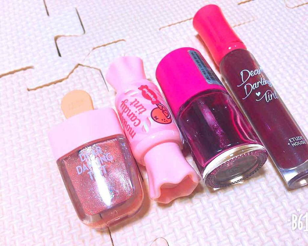 ディアダーリン ウォータージェルティント/ETUDE/リップティントを使ったクチコミ（1枚目）