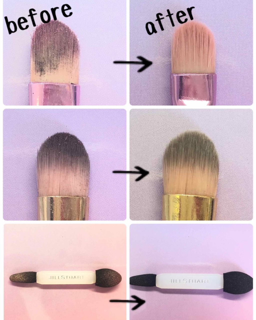 ブラシクリーナー/セリア/その他化粧小物を使ったクチコミ（2枚目）