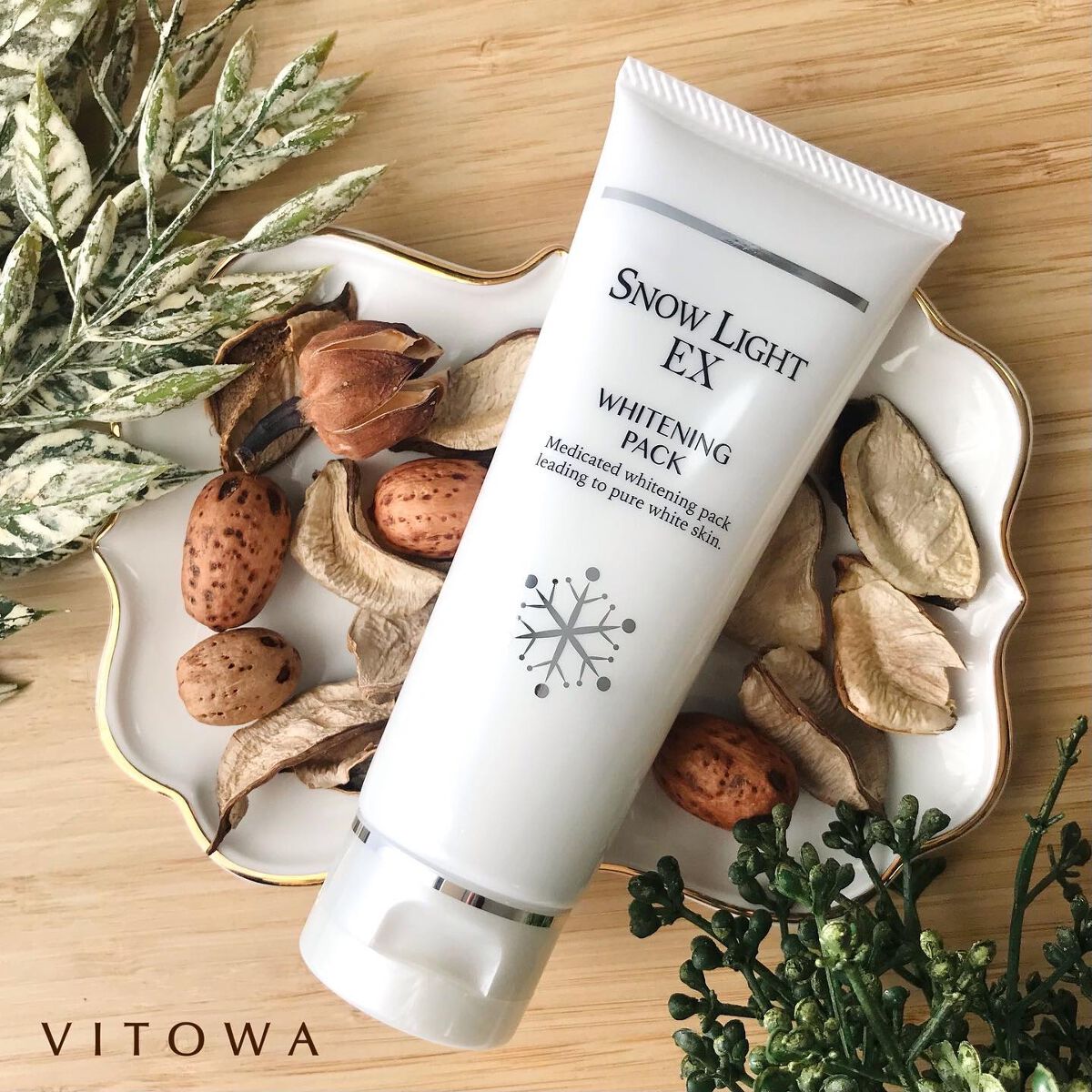 スノーライトEX<チューブ>/VITOWA/洗い流すパック・マスクを使ったクチコミ（1枚目）