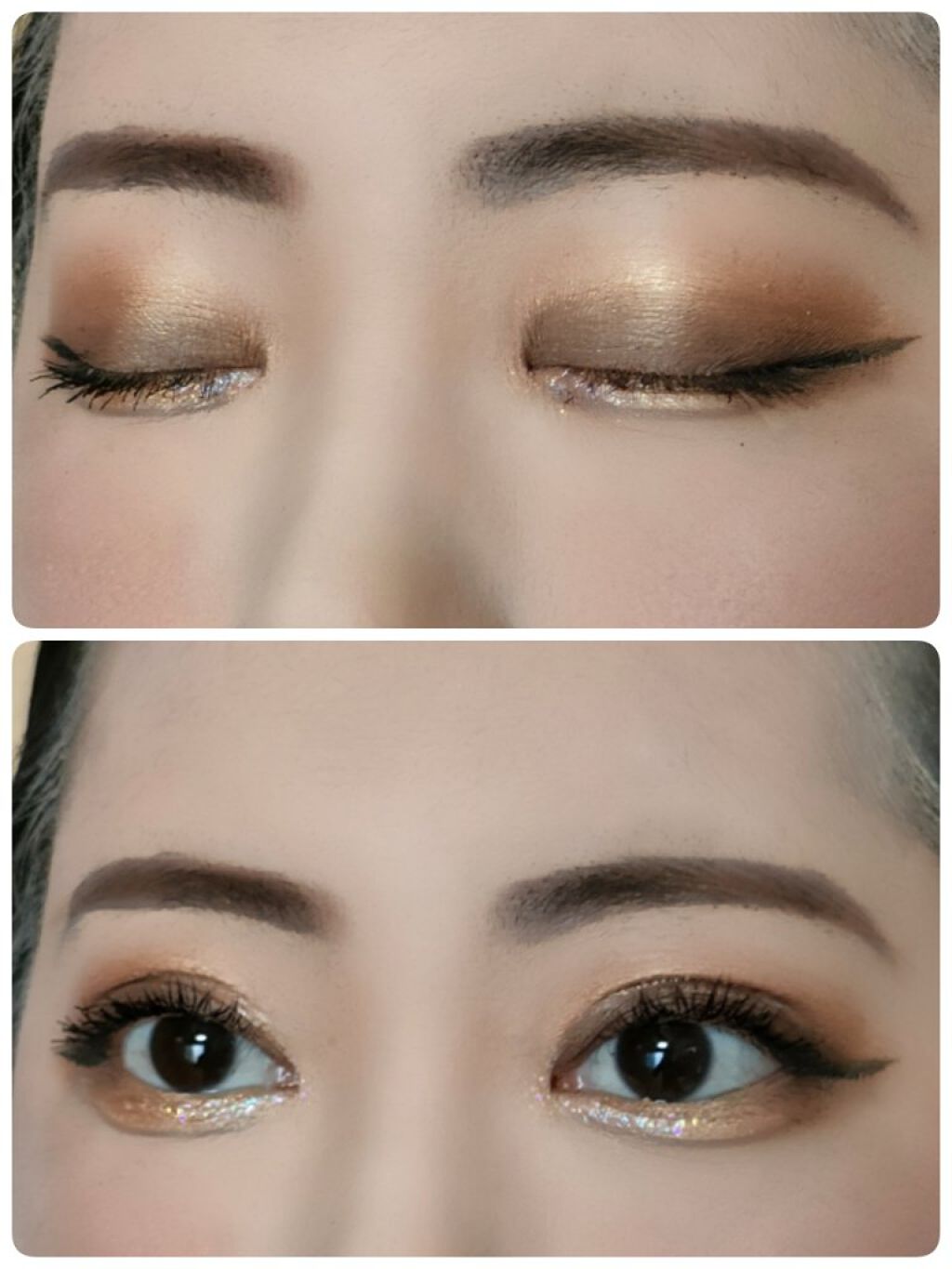 カラーインク シャドウ BE-1 ベージュ/MAYBELLINE NEW YORK/ジェル・クリームアイシャドウを使ったクチコミ（2枚目）