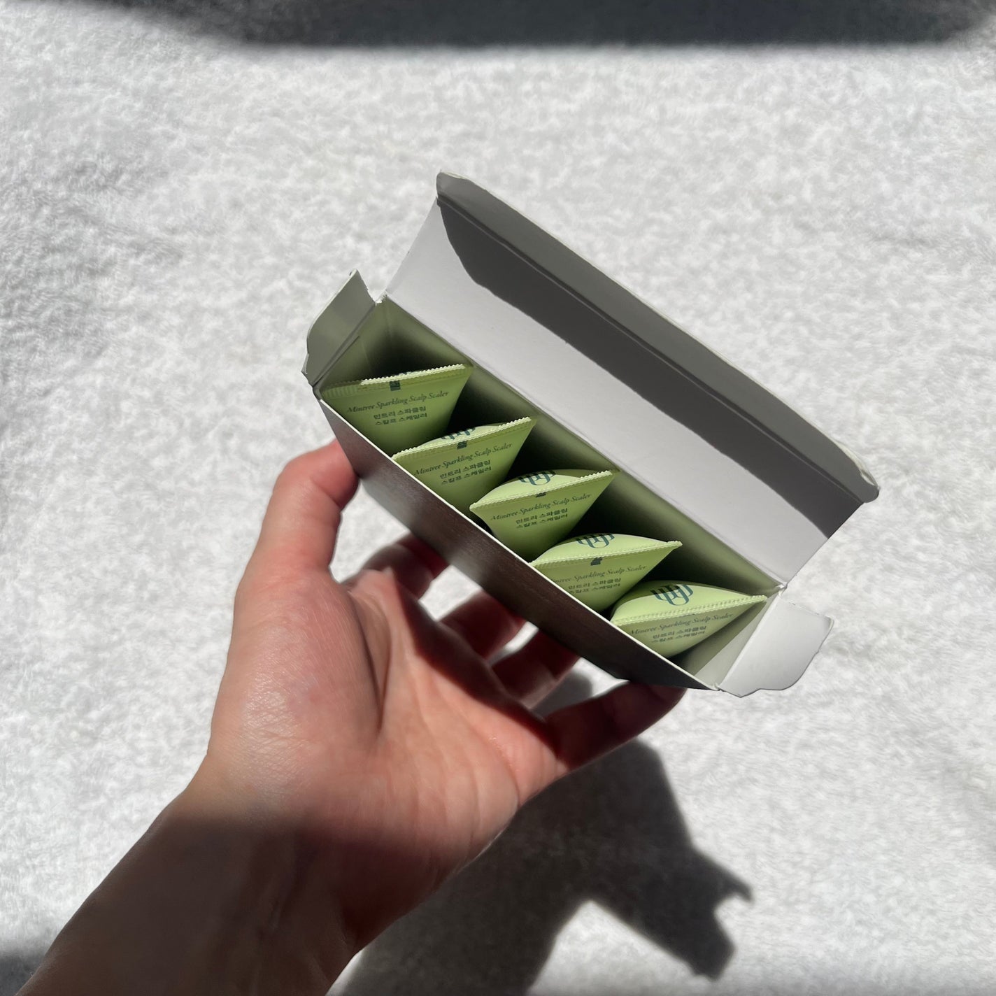 スパークリングスカルプスケーラー/ミンツリー/頭皮ケアを使ったクチコミ(2枚目)