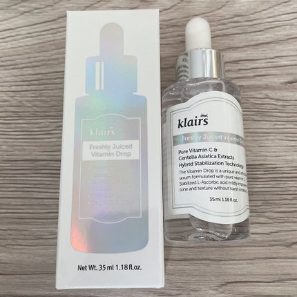 フレッシュリージュースドビタミンドロップ(35ml)/Klairs/美容液を使ったクチコミ(1枚目)