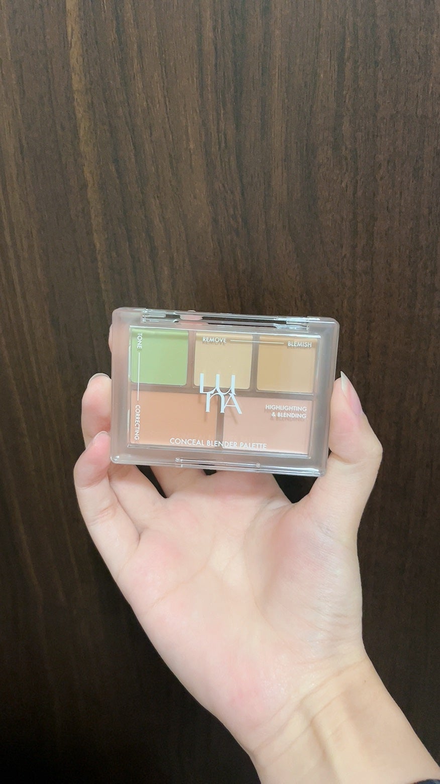 コンシールブレンダーパレット/LUNA/パレットコンシーラーを使ったクチコミ(3枚目)
