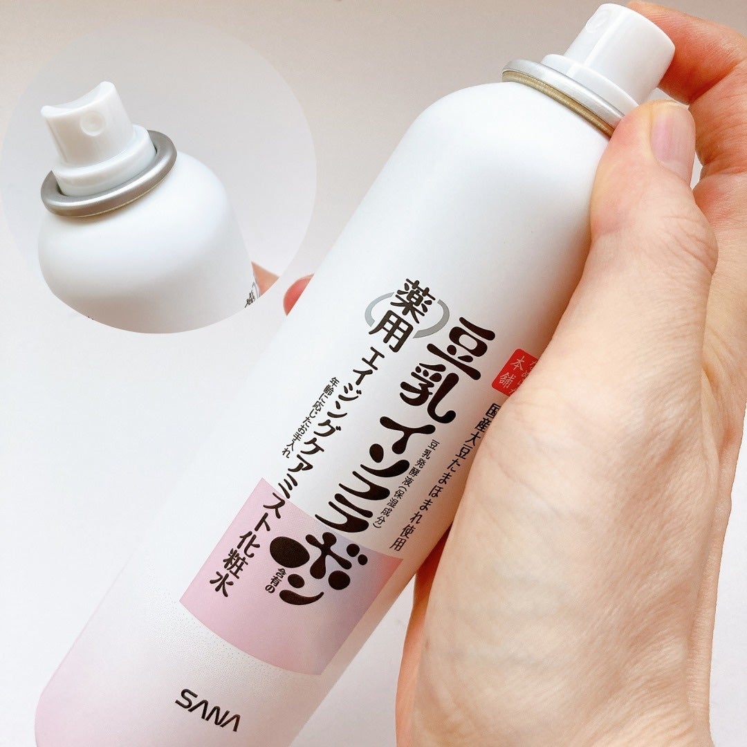 なめらか本舗 薬用リンクルミスト化粧水 ホワイト/なめらか本舗/ミスト状化粧水を使ったクチコミ(2枚目)