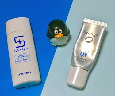 アルージェ UV モイストビューティーアップのクチコミ「健康的な小麦肌の美女は大好き🏖
だが私は焼きたくない✋( ˘ω˘ )


お久しぶりです。もう.....」（1枚目）