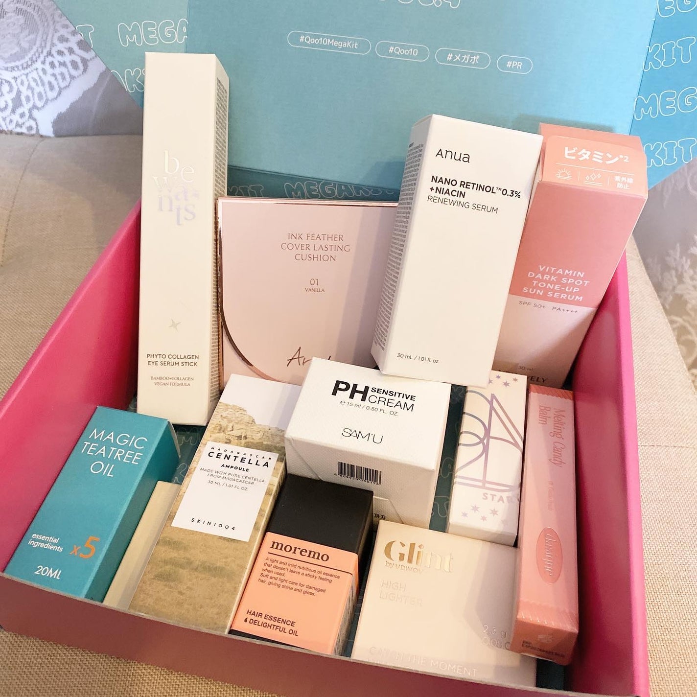 Non/フォロバ100 on LIPS 「@qoo10.officialさんのMEGAKITが届きました..」(1枚目)