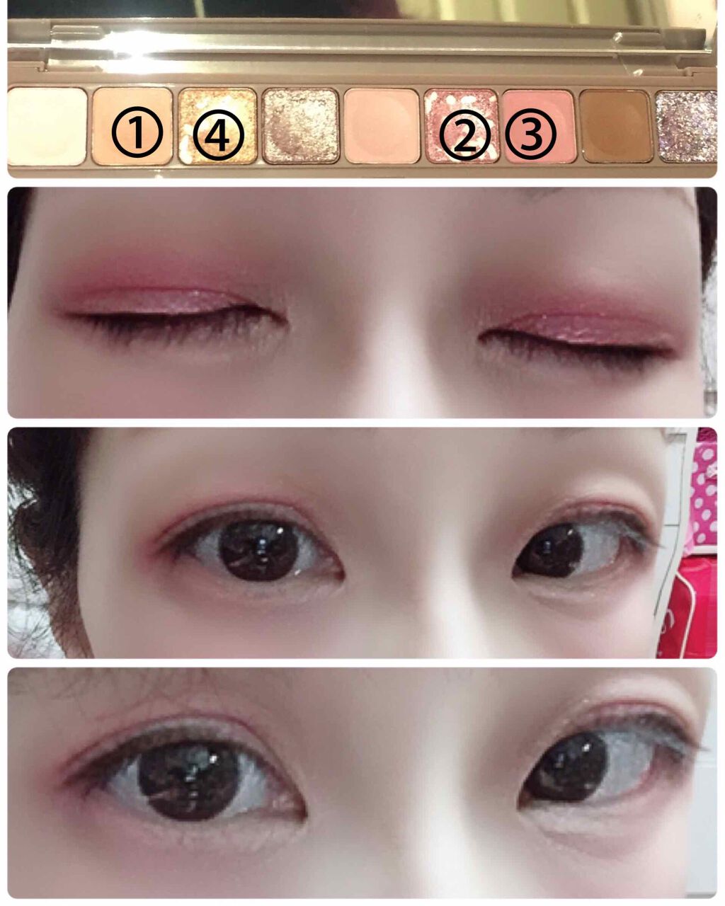 novo   アイシャドウパレット/NOVO/アイシャドウパレットを使ったクチコミ（2枚目）