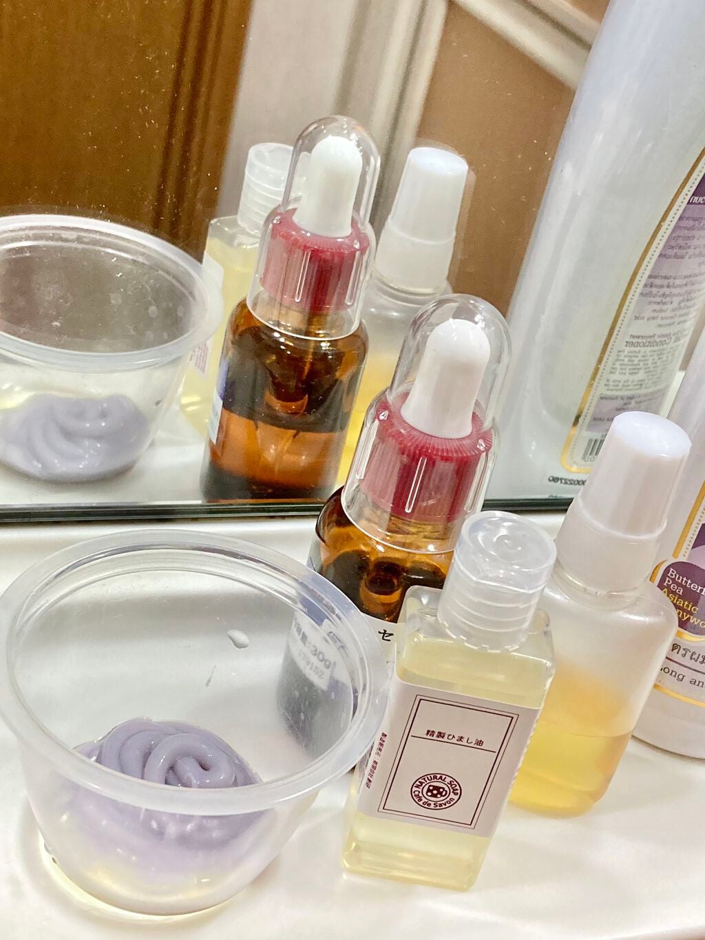 精製 キャスターオイル ひまし油/カフェ・ド・サボン/ボディクリームを使ったクチコミ(2枚目)