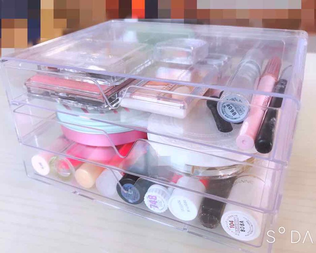 コスメ収納/DAISO/その他化粧小物を使ったクチコミ(2枚目)