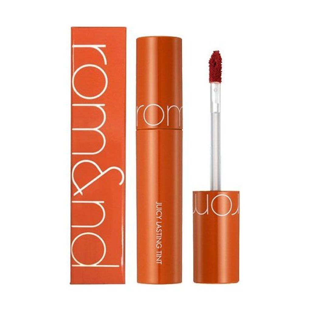 ジューシーラスティングティント/rom&nd/リップティントを使ったクチコミ（2枚目）