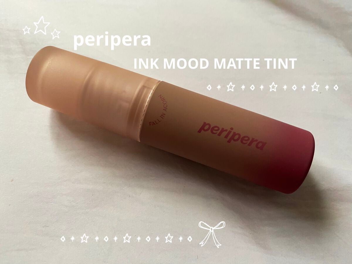 インク ムード マット ティント/PERIPERA/リップティントを使ったクチコミ(1枚目)