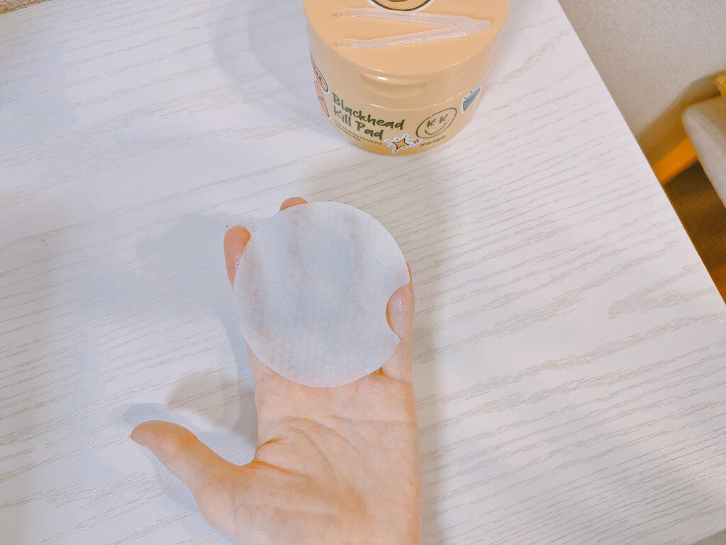 ブラックヘッド ピュア クレンジング オイル キルパッド/manyo/トナーパッドを使ったクチコミ（3枚目）