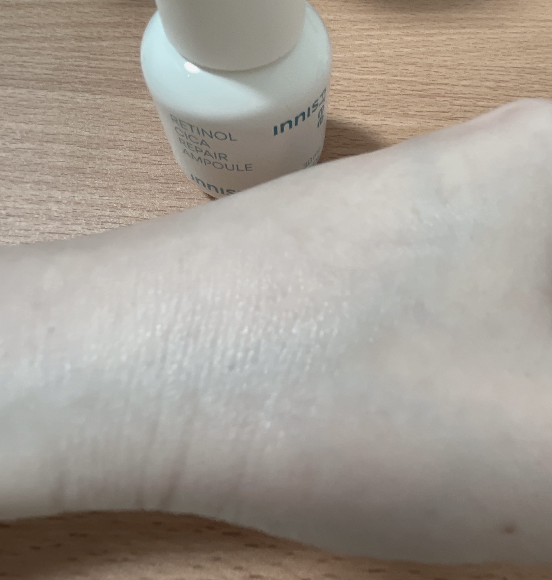 レチノール　シカ　リペア　セラム/innisfree/美容液を使ったクチコミ（3枚目）