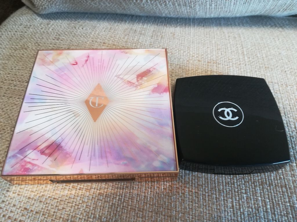 グロウガズム フェイスパレット ライトガズム/Charlotte Tilbury/パウダーチークを使ったクチコミ（1枚目）