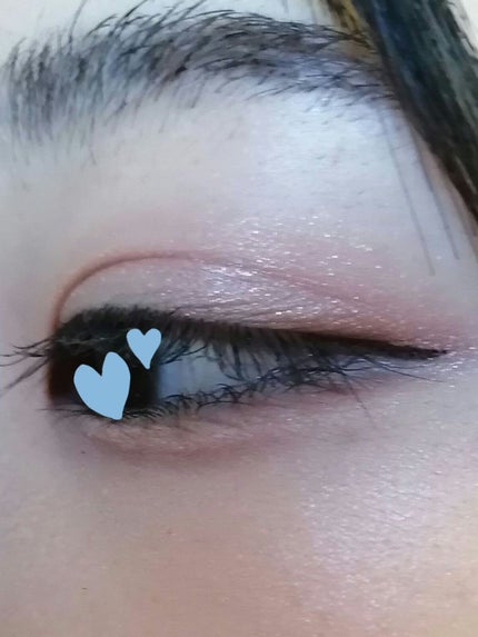 グリッターシャドウ 02 シャンパンページュ/coou/グリッターを使ったクチコミ(3枚目)