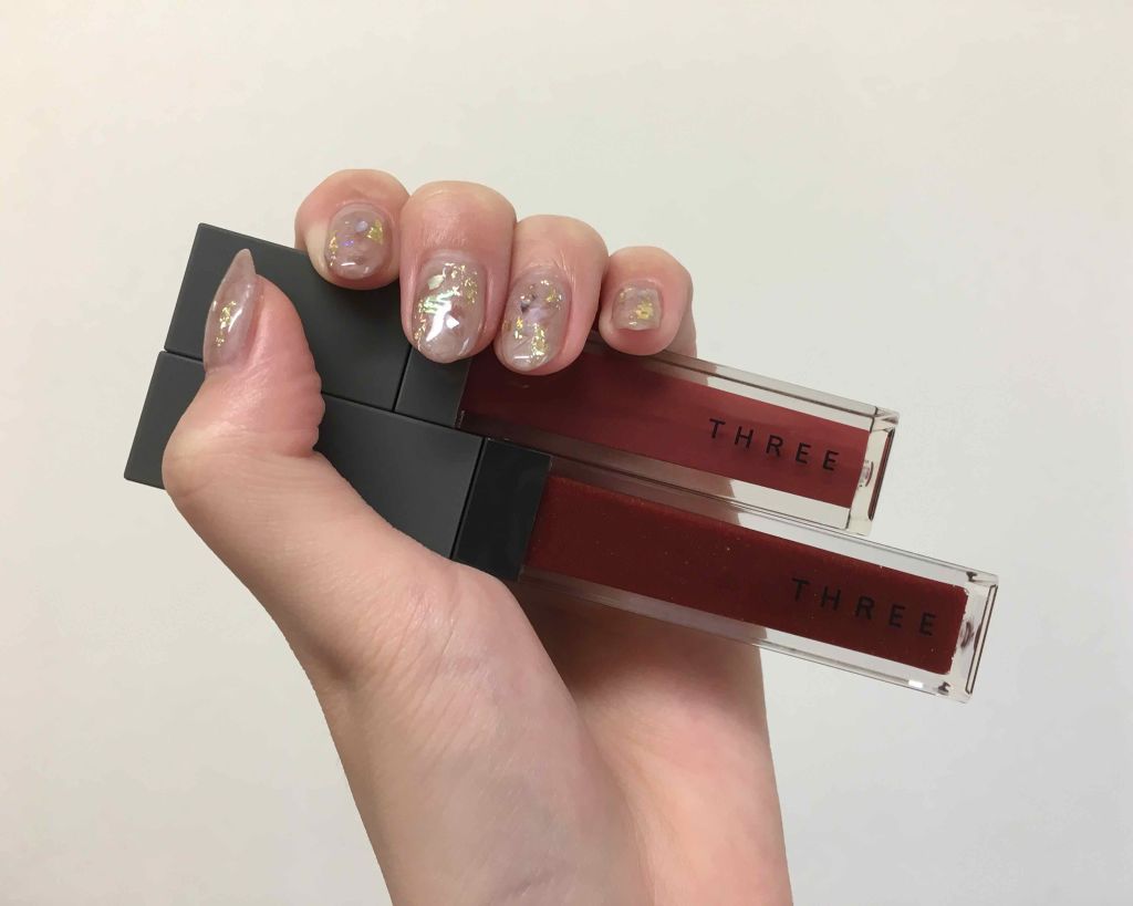 シマリング リップジャム/THREE/リップグロスを使ったクチコミ(1枚目)