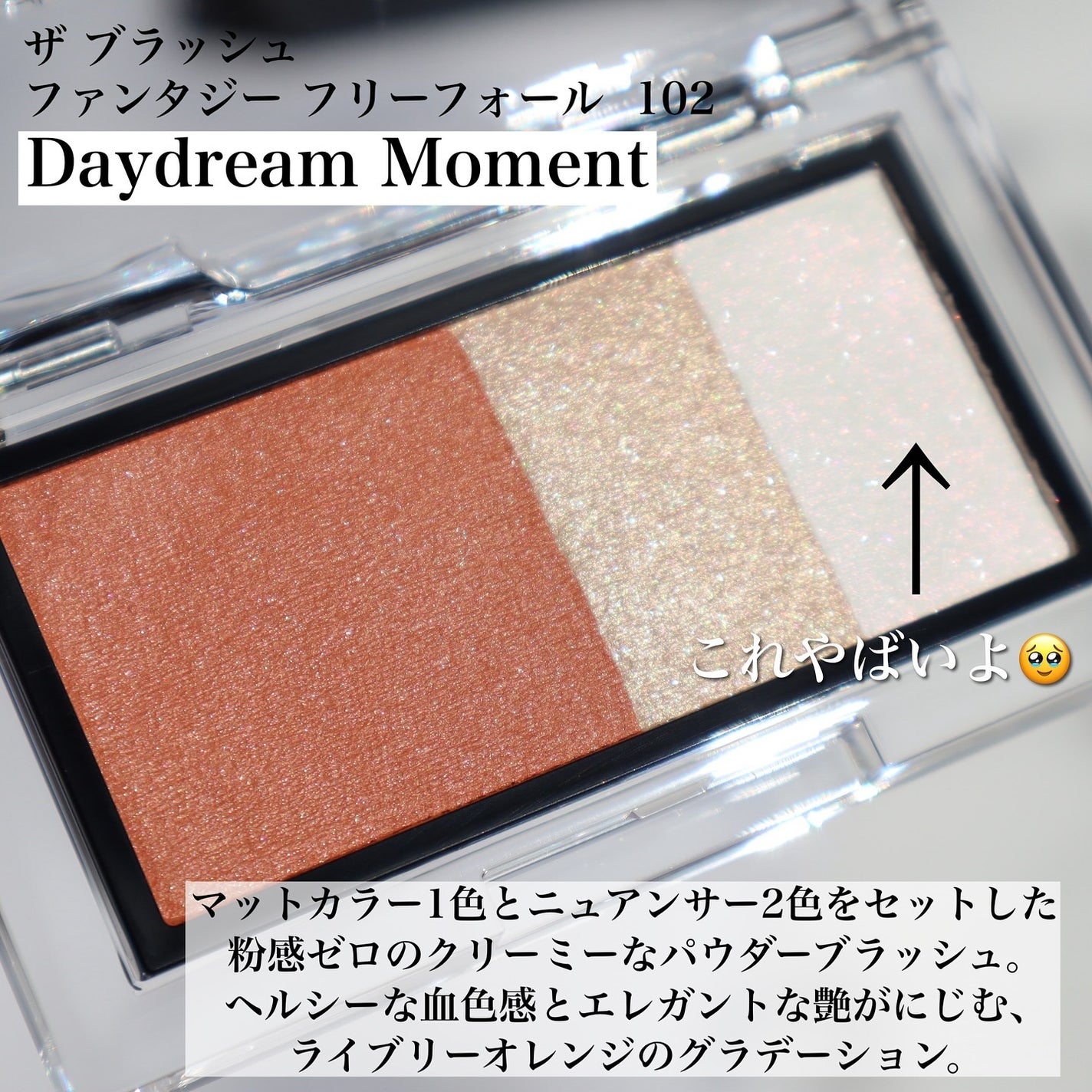 アディクション ホリデー アディクション ファンタジー フリーフォール /ADDICTION/メイクアップキットを使ったクチコミ(6枚目)