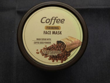コーヒー ファーミング フェイスマスク/SKINFOOD/洗い流すパック・マスクを使ったクチコミ（2枚目）