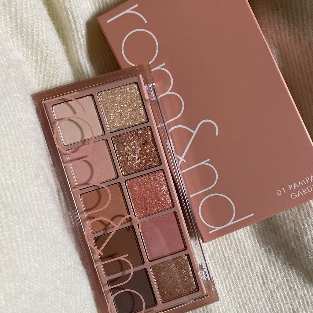 ベターザンパレット/rom&nd/アイシャドウパレットを使ったクチコミ（1枚目）