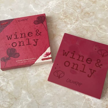 Wine&Only/ColourPop/アイシャドウパレットを使ったクチコミ（8枚目）