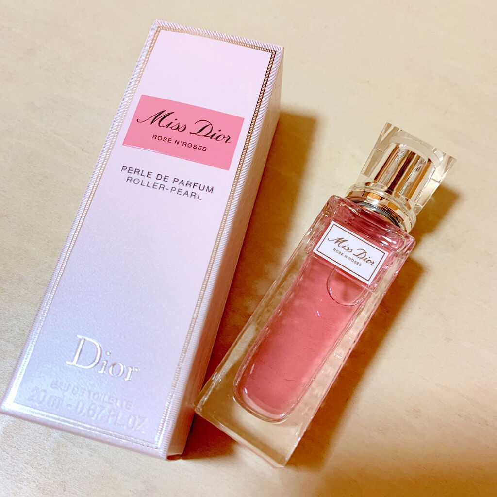 試してみた】Dior ミス ディオール ローズ＆ローズ ローラー パールの