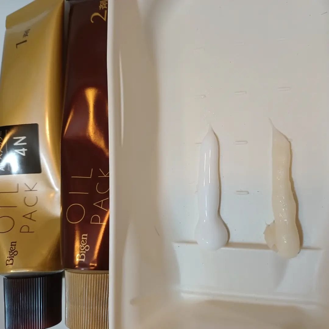 オイルパックカラー/ビゲン/ヘアカラーを使ったクチコミ(3枚目)