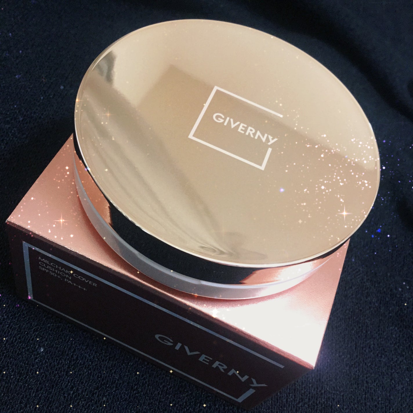 密着カバークッション/GIVERNY/クッションファンデーションを使ったクチコミ(2枚目)