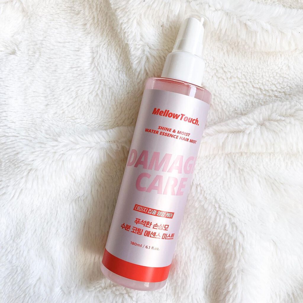 試してみた】Shine&Moist Water Essence Hair Mist MELLOW TOUCH 試してみた】Shine&Moist Water Essence Hair Mist MELLOW TOUCH