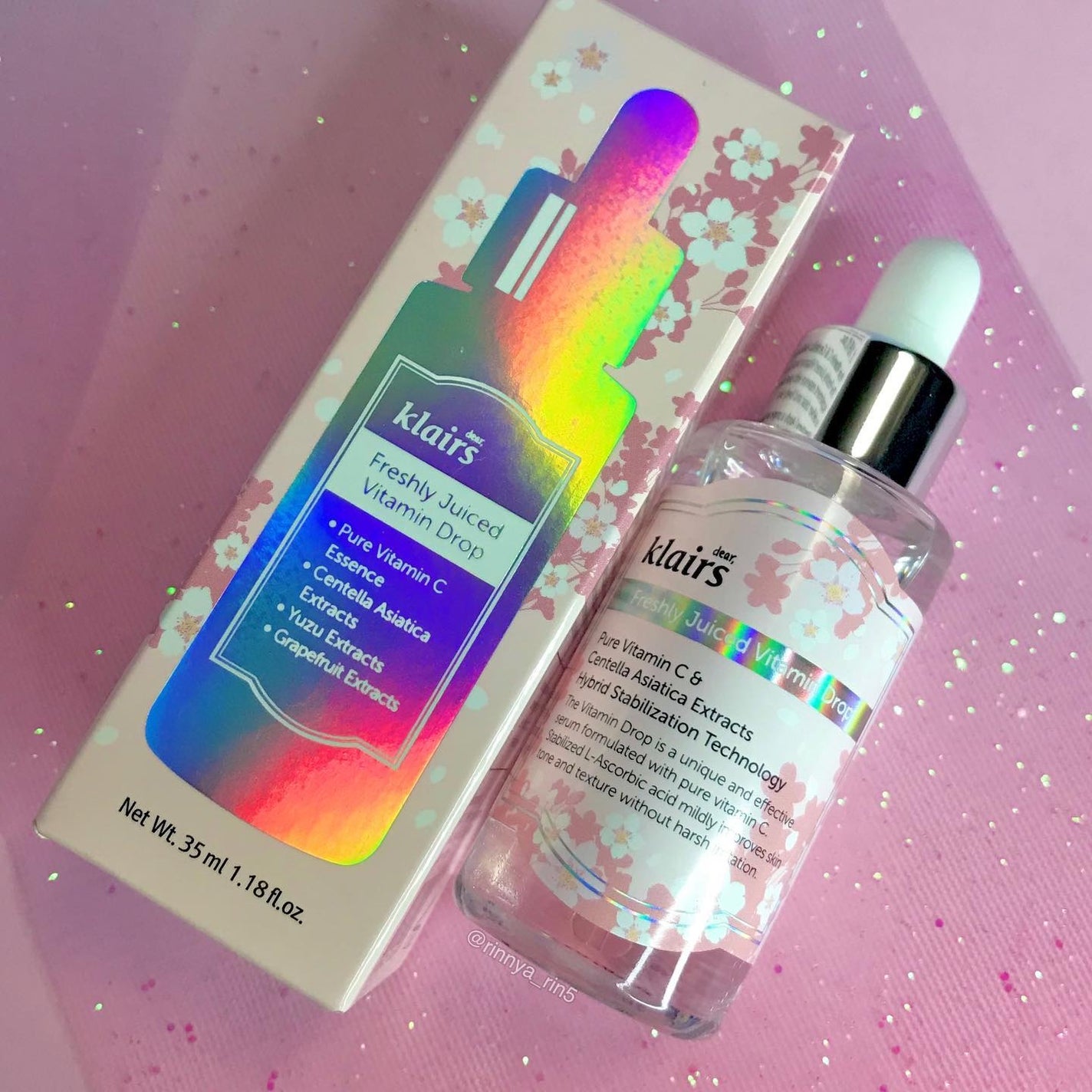 フレッシュリージュースドビタミンドロップ(35ml)/Klairs/美容液を使ったクチコミ(5枚目)