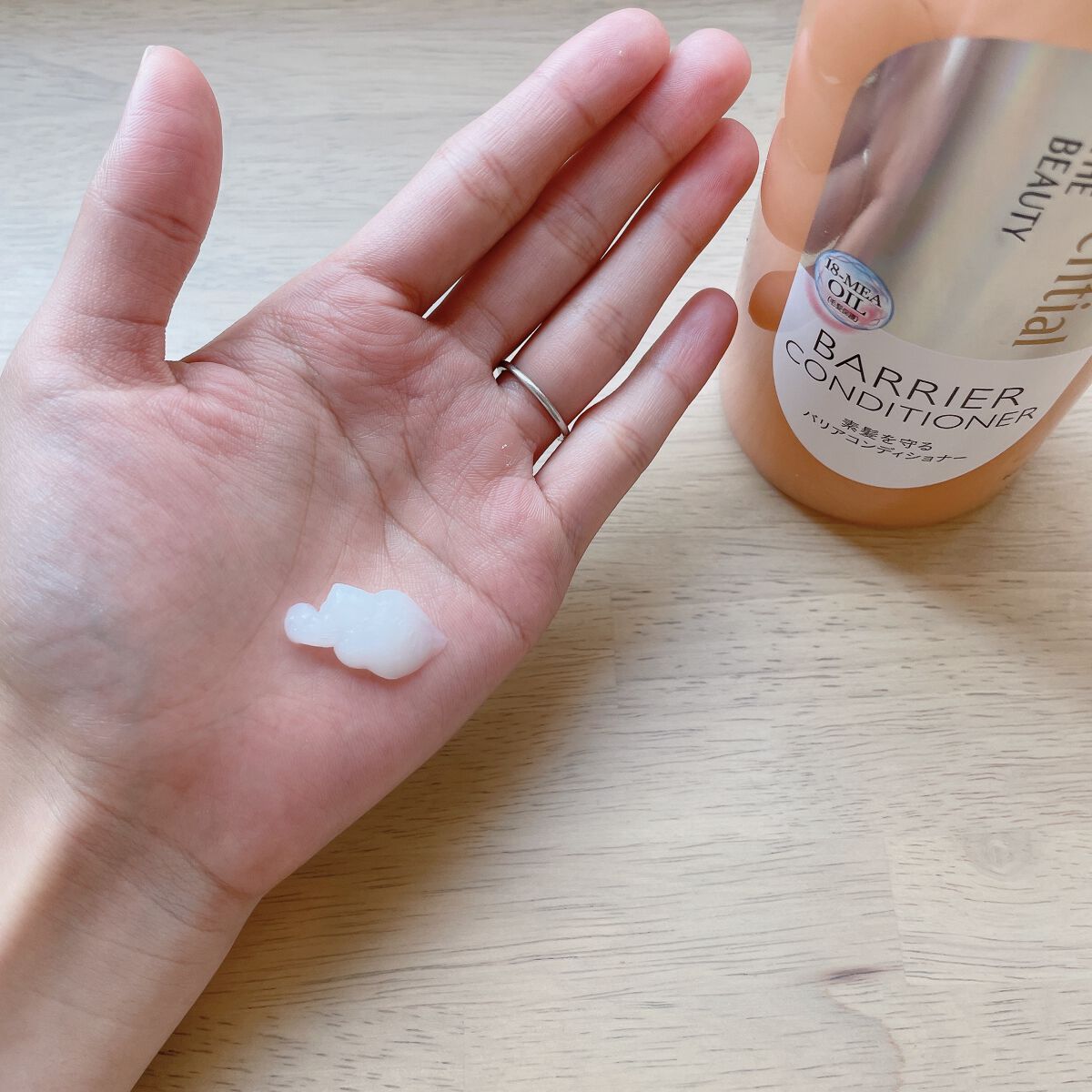 ザビューティ 髪のキメ美容素髪を守る バリアシャンプー/コンディショナー/エッセンシャル/シャンプー・コンディショナーを使ったクチコミ（3枚目）