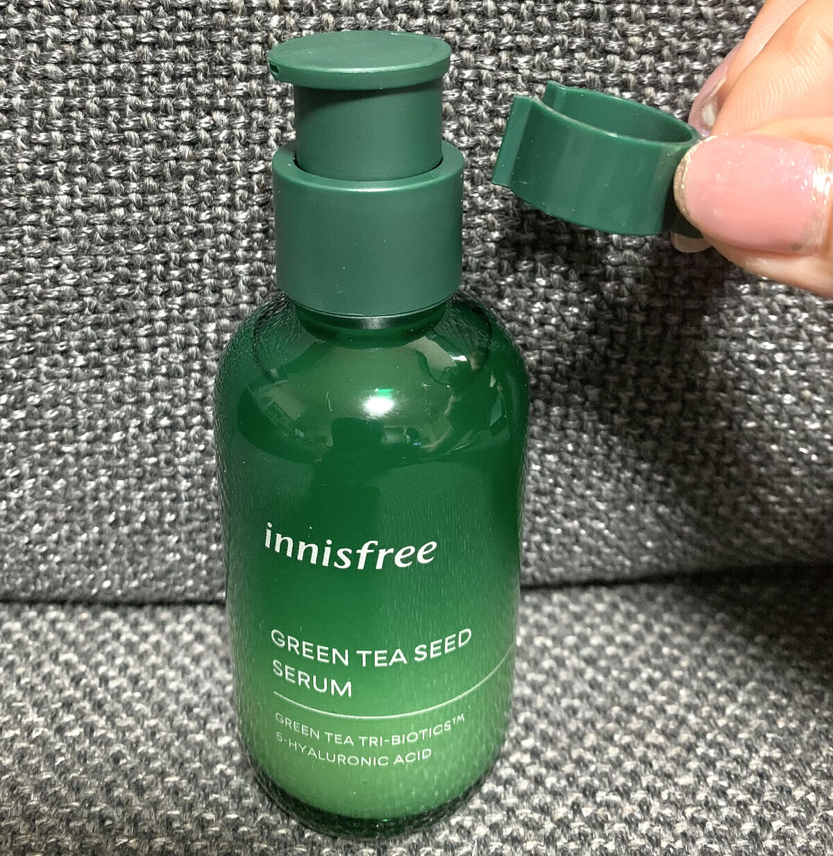 グリーンティーシード セラム N/innisfree/美容液を使ったクチコミ（3枚目）