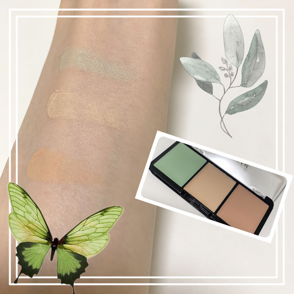 UR GLAM　CONCEALER PALETTE/U R GLAM/パレットコンシーラーを使ったクチコミ（2枚目）