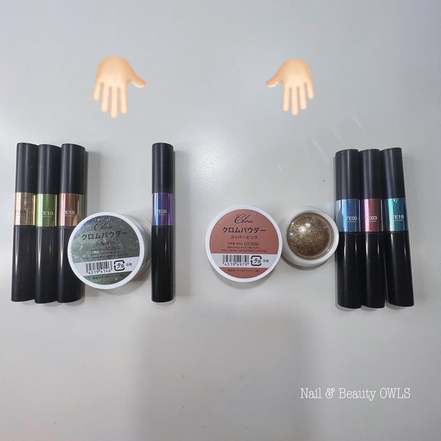 ぴよこれいと あうるす on LIPS 「ミラー変形フレンチ的な。最後に親指から小指まで、両手で使ったパ..」(5枚目)