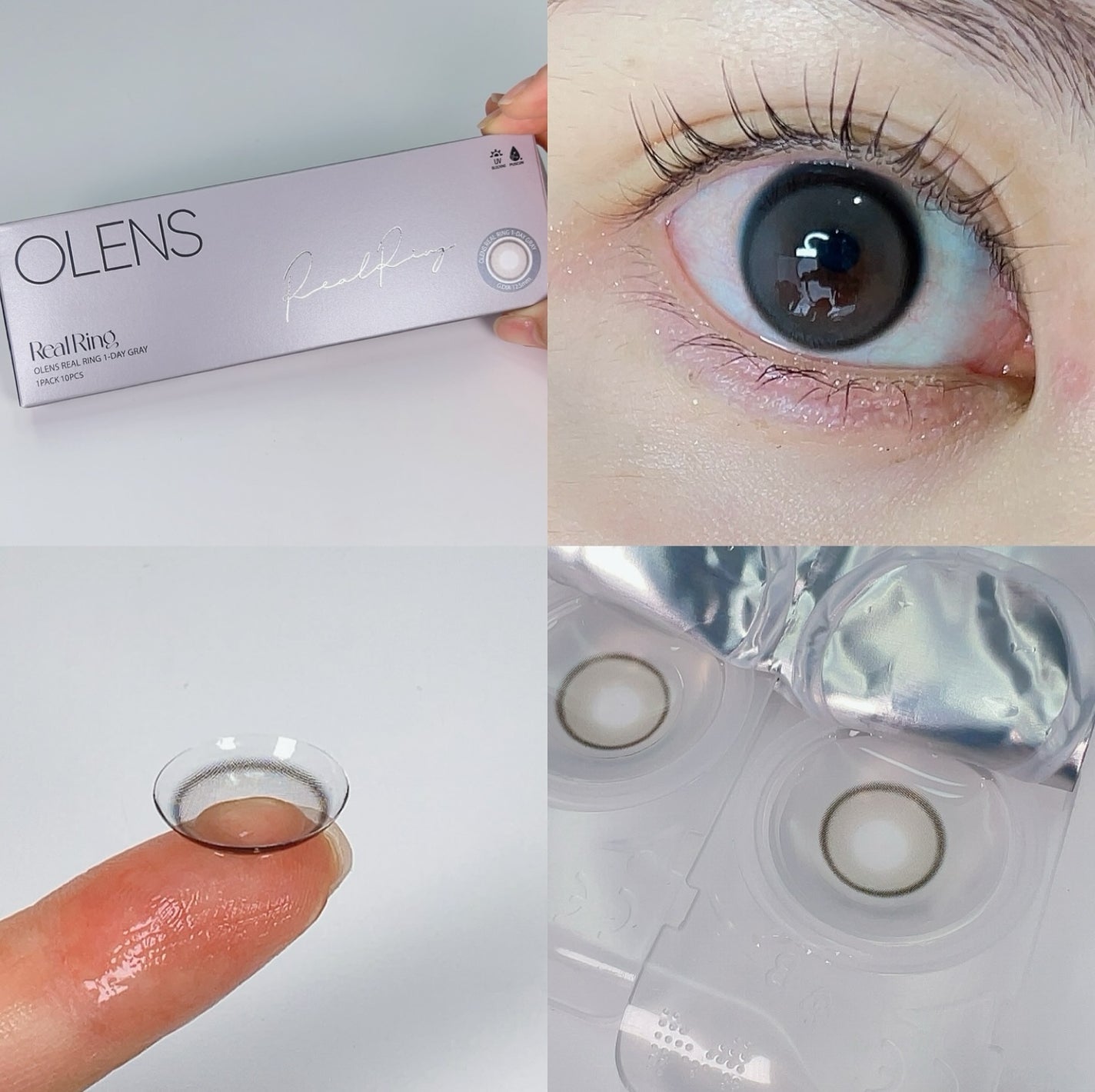 Real Ring 1day/OLENS/ワンデー(1DAY)カラコンを使ったクチコミ(4枚目)