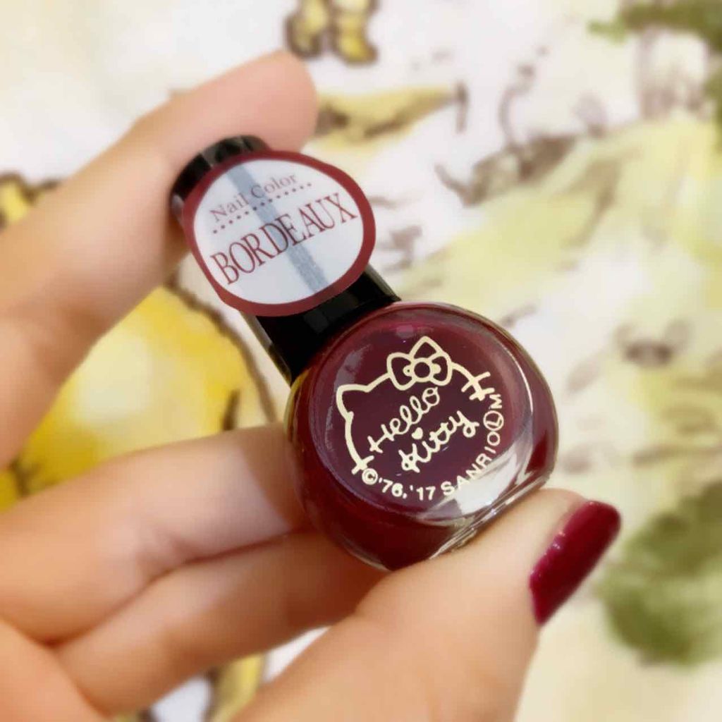 サンリオネイル/DAISO/マニキュアを使ったクチコミ(1枚目)