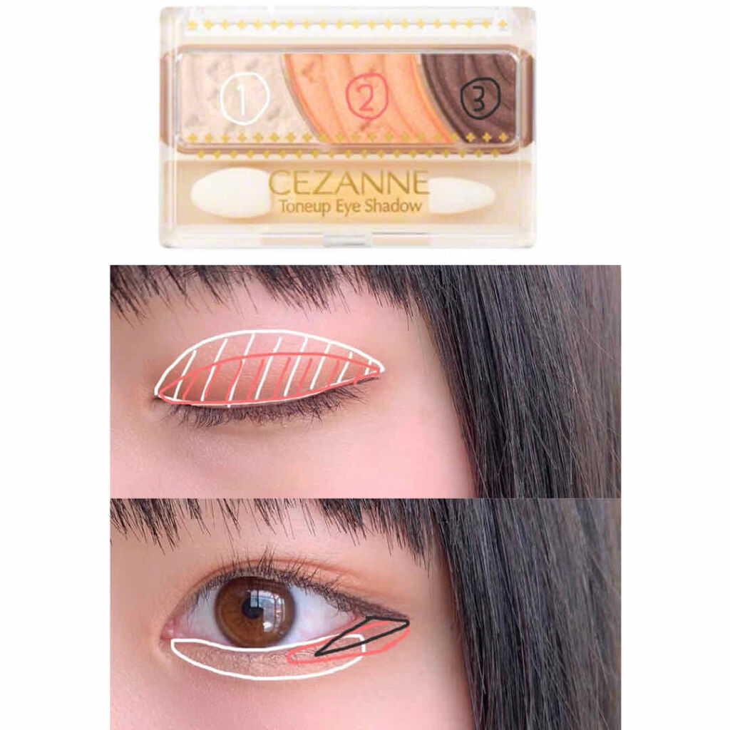 極細 アイライナーR/CEZANNE/リキッドアイライナーを使ったクチコミ（3枚目）