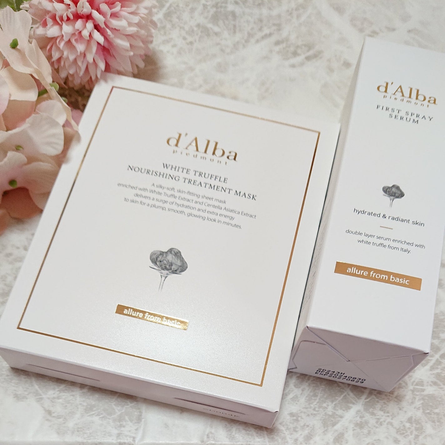 ダルバ ホワイトトリュフファーストスプレーセラム/ダルバ/ミスト状化粧水を使ったクチコミ(1枚目)