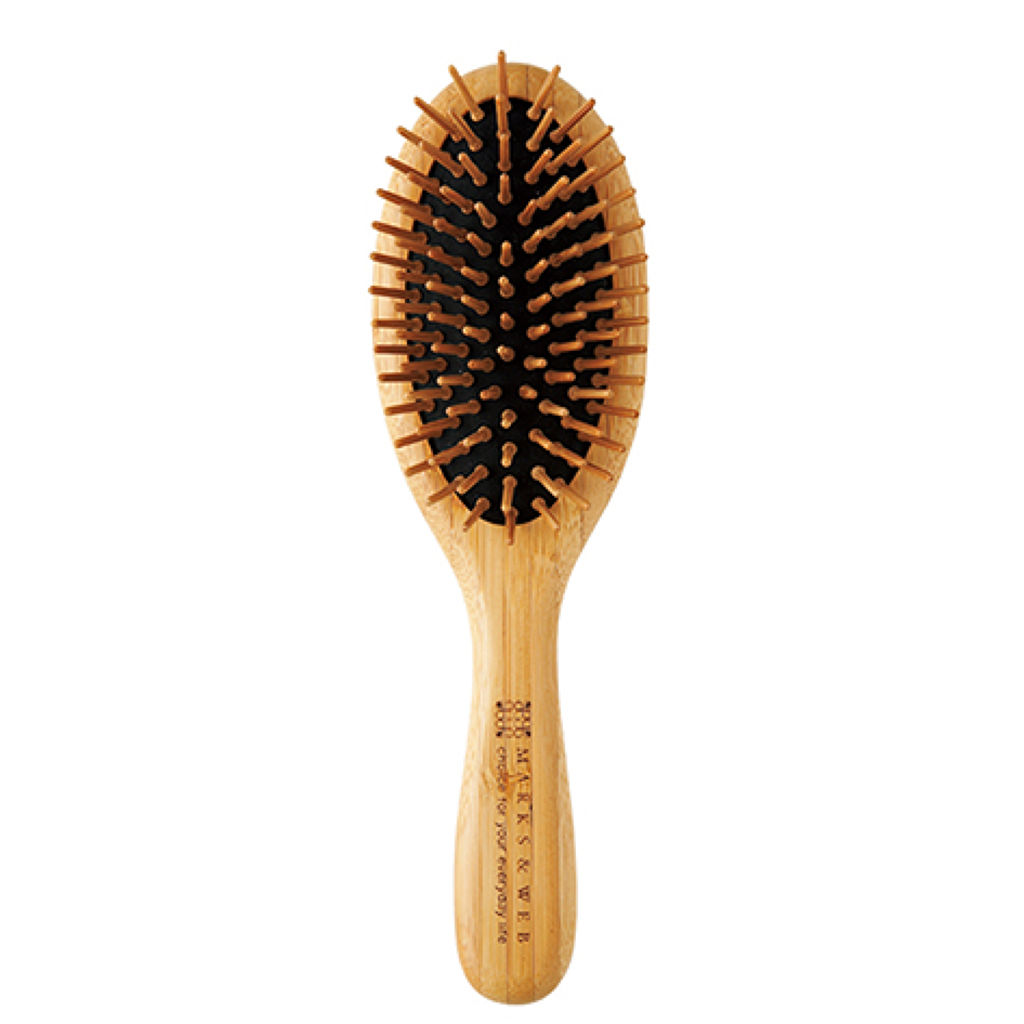 MARKS&WEB ウッドヘアブラシ ライトブラウン