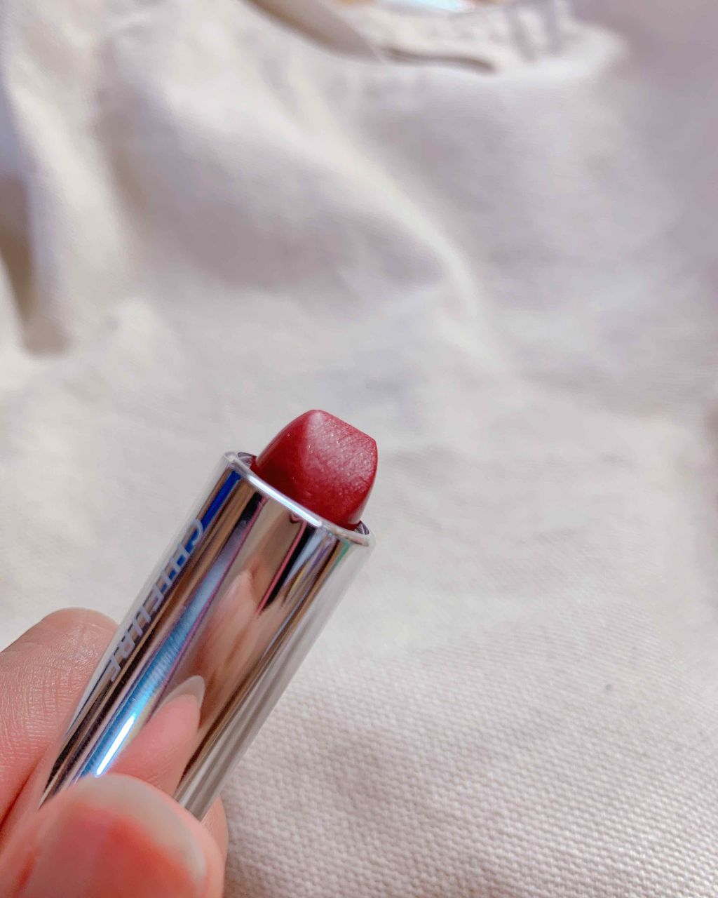 口紅（詰替用）/ちふれ/口紅を使ったクチコミ（3枚目）