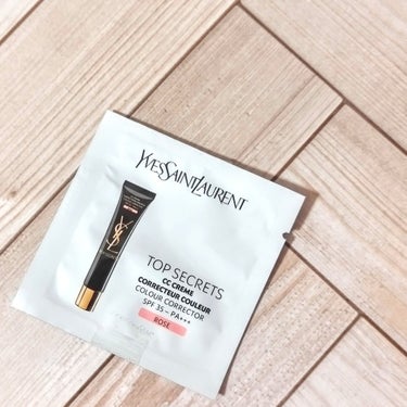 YVES SAINT LAURENT BEAUTE トップ シークレット CC クリームのクチコミ「【 #YVESSAINTLAURENTBEAUTE #イブサンローラン #トップシークレットC.....」（2枚目）