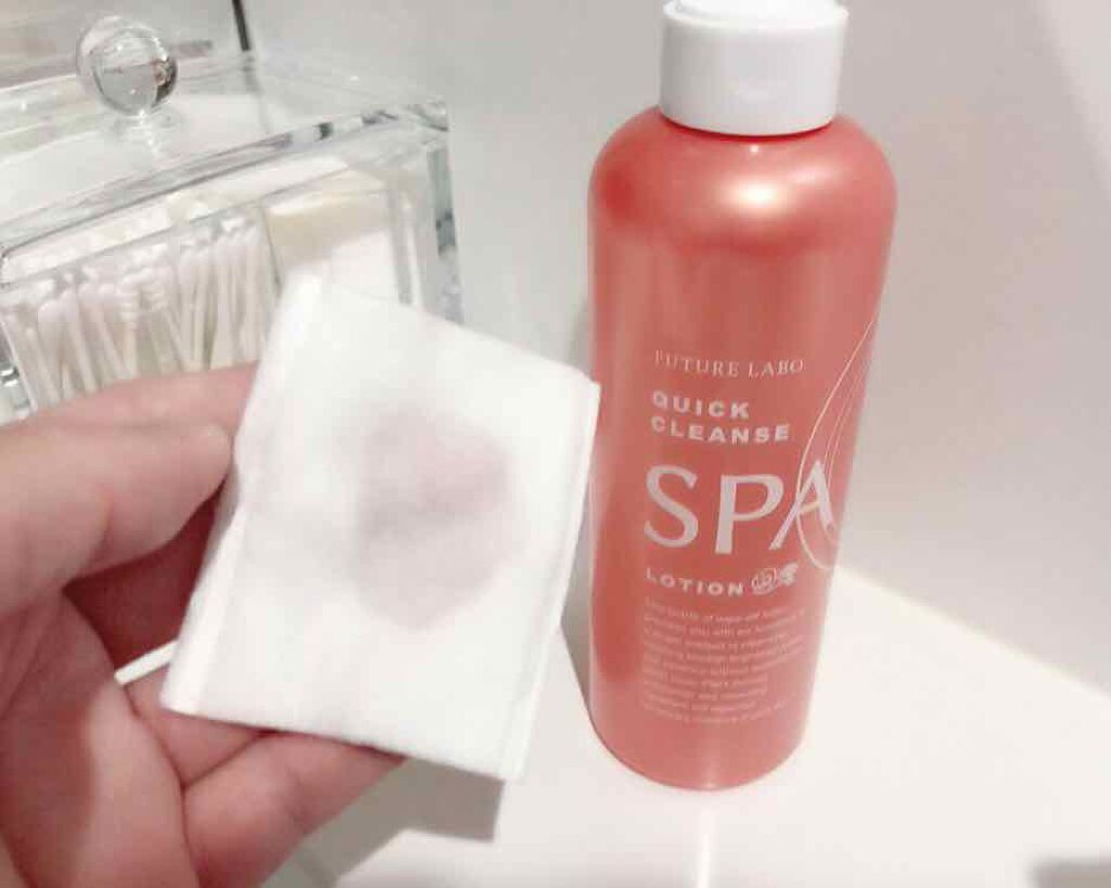 クイッククレンズスパローション/フューチャーラボ/化粧水を使ったクチコミ(4枚目)