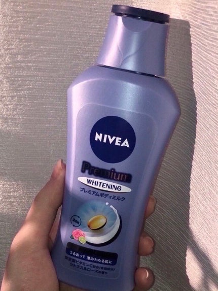 プレミアムボディミルク ホワイトニング【医薬部外品】 /ニベア/ボディミルクを使ったクチコミ(1枚目)
