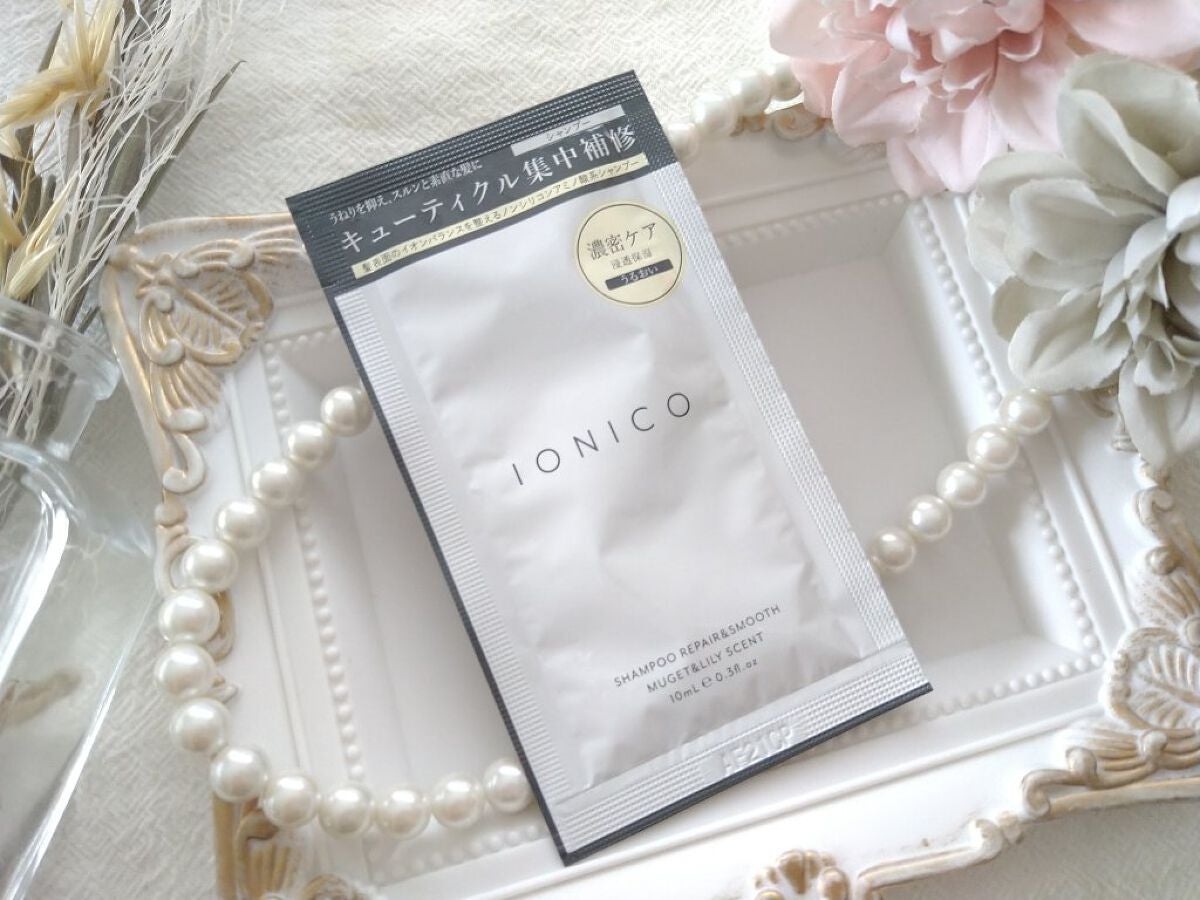 プレミアムイオンシルキースリークシャンプー(リペア&スムース) /IONICO/シャンプー・コンディショナーを使ったクチコミ(1枚目)