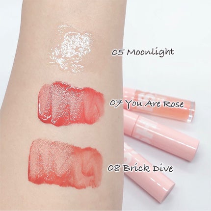 アイムミュートリップスティック/BLESSED MOON/口紅を使ったクチコミ(3枚目)