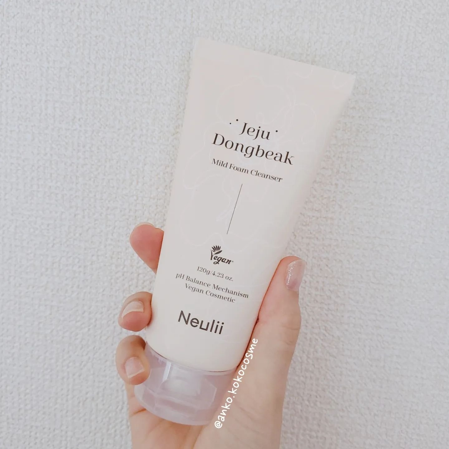 済州ツバキマイルドフォームクレンザー/Neulii/洗顔フォームを使ったクチコミ（2枚目）