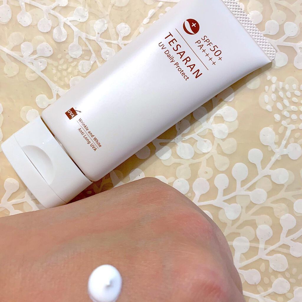 UV デイリープロテクト/TESARAN/日焼け止めクリームを使ったクチコミ（3枚目）