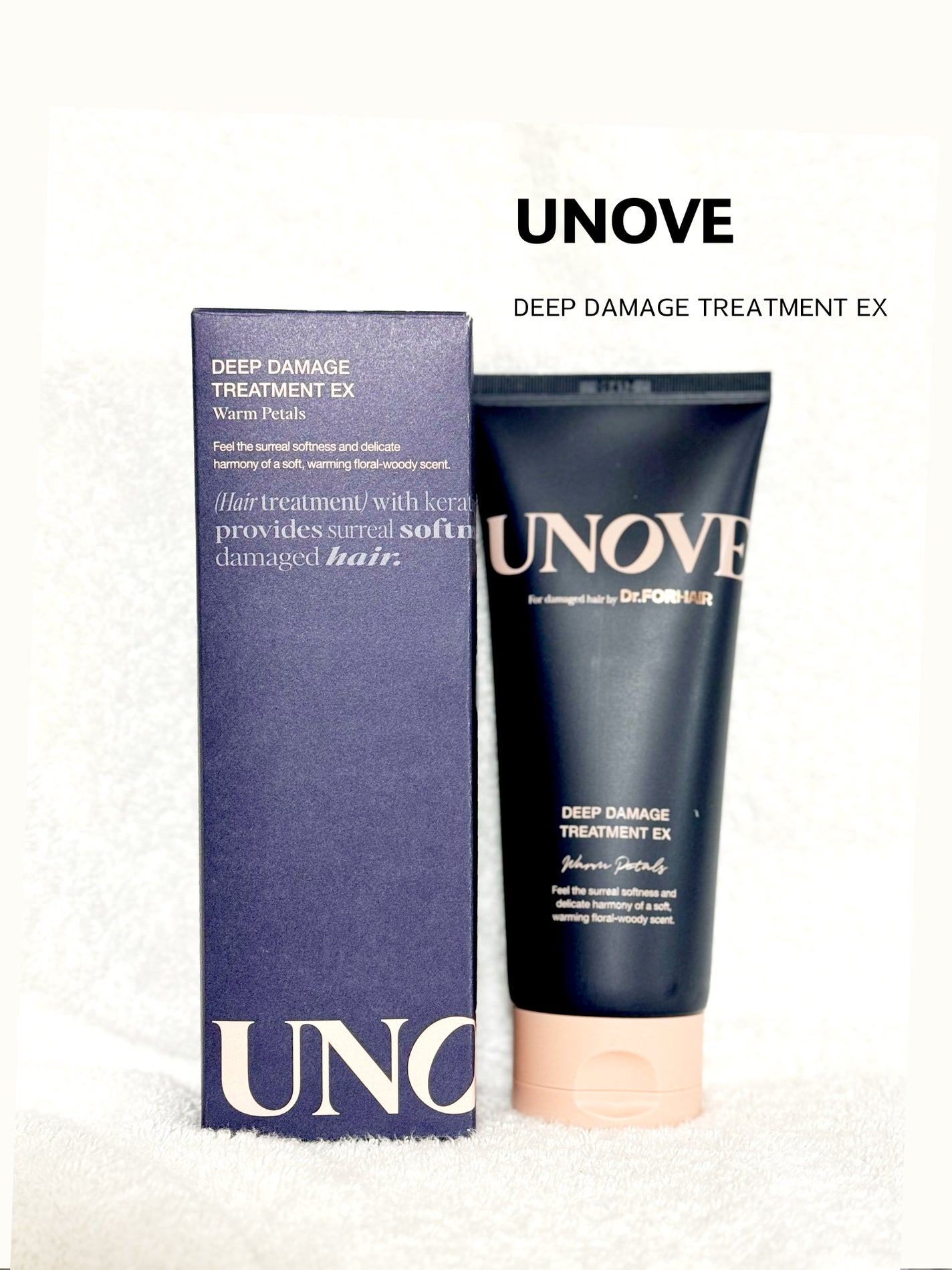 ディープダメージトリートメントEX/UNOVE/洗い流すヘアトリートメントを使ったクチコミ(2枚目)